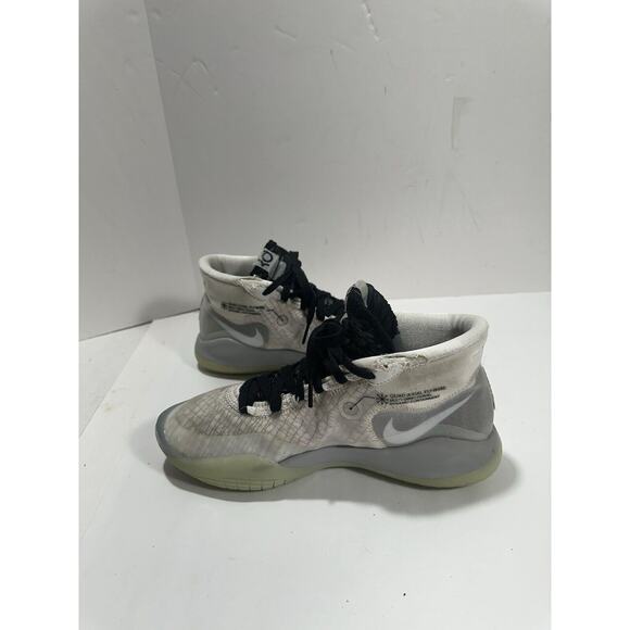 Nike KD 12 TB Wolf Wh/Bl Glow In Dark CN9518-100 Shoes Mens Kevin Durant Sz‎ 6.5 - Picture 3 of 12